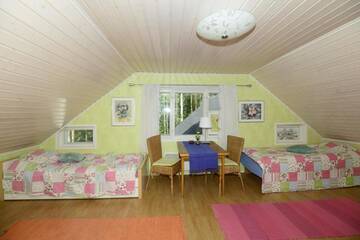 Фото номера Четырехместный номер с общей ванной комнатой Гостевой дом Guesthouse Torppa г. Коркеакоски 5